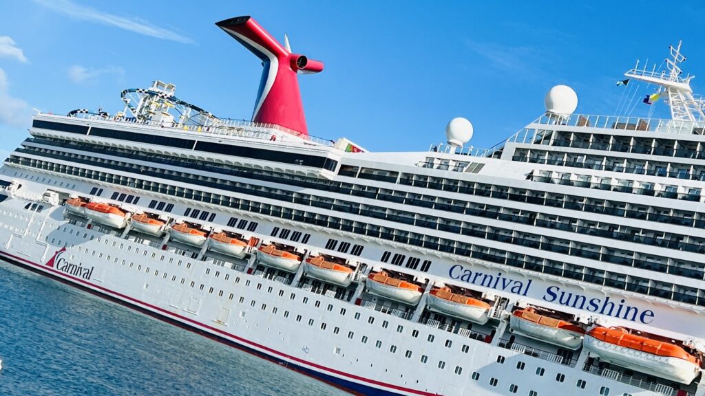 Carnival Sunshine cruise ship